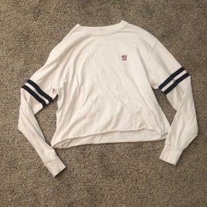 Comfy White long sleeve t shirt